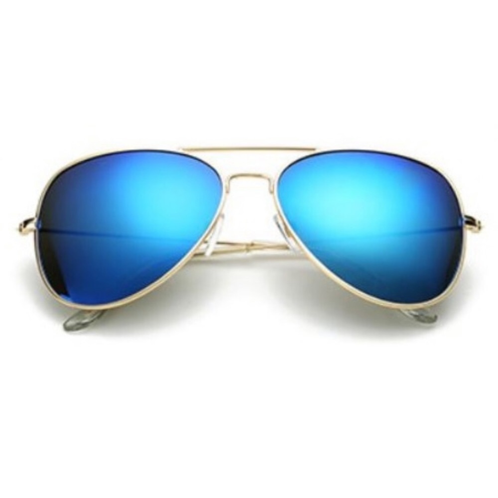 🛑🛑SOLD!!💙Icy Blue Mirrored Aviators! - Picture 3 of 7